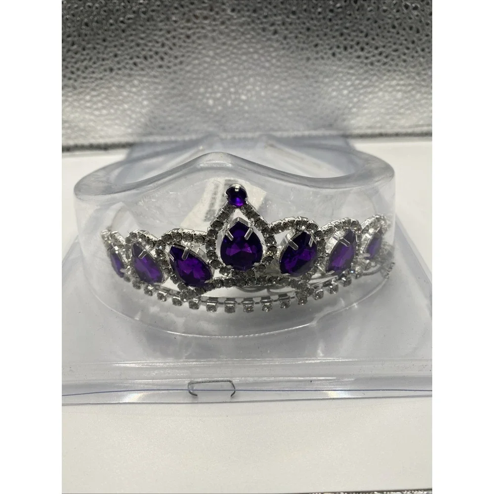 Multi-Theme Cartoon Princess Tiara &‎ Necklace Jewelry Set